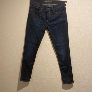 Mid rise ankle length skinny jeans from Express. Perfect condition!